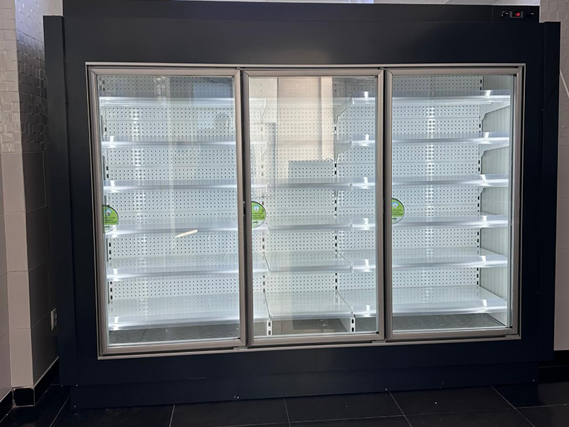 Vitrina pastrare produse congelate. Usi batante 2,5 m